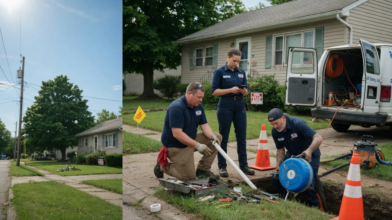 Sewer Line Repair in Lost Springs, KS near me